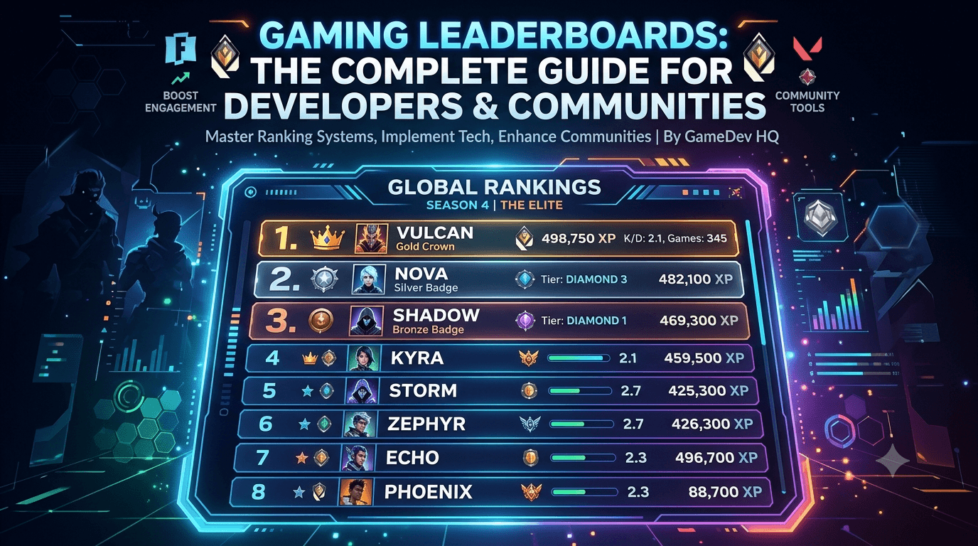 Gaming Leaderboards: The Complete Guide for Developers and Communities